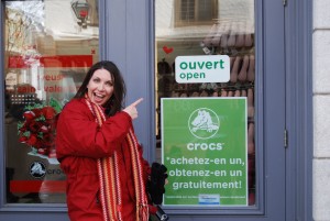 Crocs in Quebec City