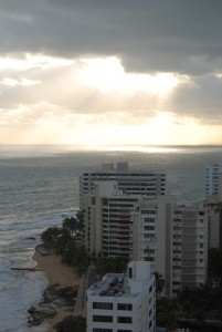 View from the San Juan Marriott 