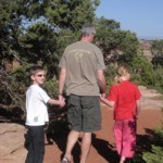 Hiking at Colorado National Monument.