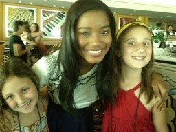 Keke Palmer on the Nickelodeon Cruise Keke Palmer with Fans on Nick Cruise