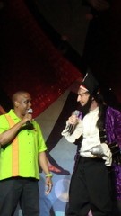 Tom Kenny as Pirate on Nickelodeon Cruise Tom Kenny and Nick Crew