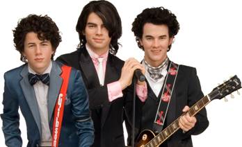 Jonas Brothers at Madame Tussauds Hollywood