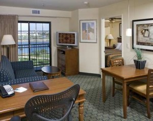 onebedhomewood One-bedroom suite at Homewood Suites.