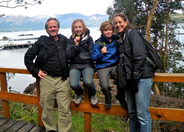 family shot on isla victoria family shot on isla victoria
