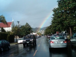 Rainbow in West Los Angeles