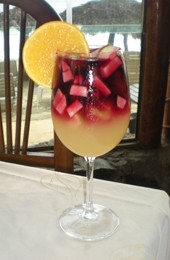 Best sangria ever at Karen's Place in Bucerias.