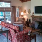 Suite living room at San Ysidro Ranch