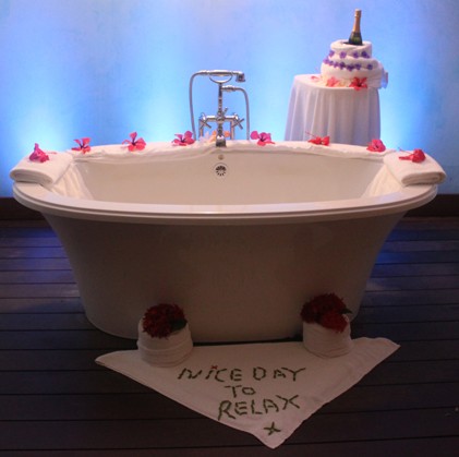 Couples Swept Away Treatment Room