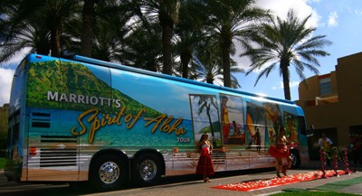 marriottbus Marriott Hawaii Spirit of Aloha Bus