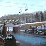 The Viceroy Snowmass outdoor pool is open year-round.