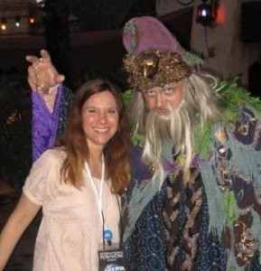 Universal Studios Orlando theme park wizard (Mary Jo Manzanares)