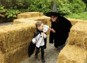 Halloween hay maze at Boo at the Bronx Zoo (Julie Larsen Maher)