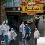 Incelement Weather at Disneyland