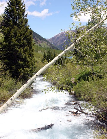 Maroon Bells Waterfall