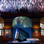 nola-piano Fats Domino's Steinway, retrieved from his flooded Ninth Ward home, on display at "Living with Hurricanes: Katrina and Beyond"