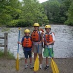 Summer vacation rafting in the Berkshires (Amy Whitley)