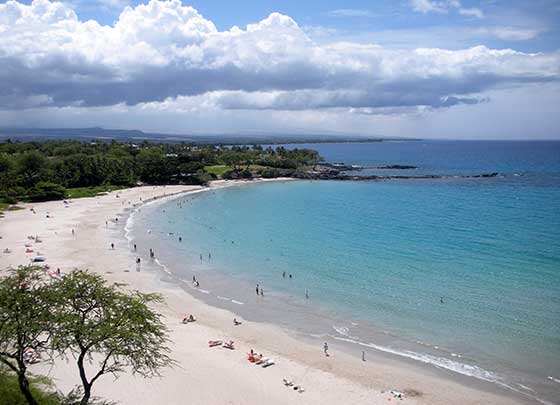 view from Mauna Kea lani