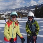 winter park kids skiing