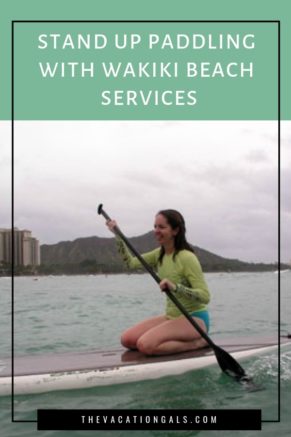 Stand up paddling was a "must do" while my husband Quent and I were on Oahu, Hawaii, earlier this month. Also known as stand up paddle surfing, stand up paddleboarding or simply SUP, this sport actually dates back to ancient Hawaii.