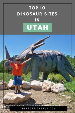 A hearty thanks to our new friend, travel blogger Allison Laypath (whom we met at TBEX last month) for sharing the top 10 dinosaur sites in Utah, her home state!