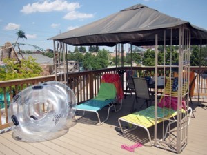 Elitch Gardens water park cabana