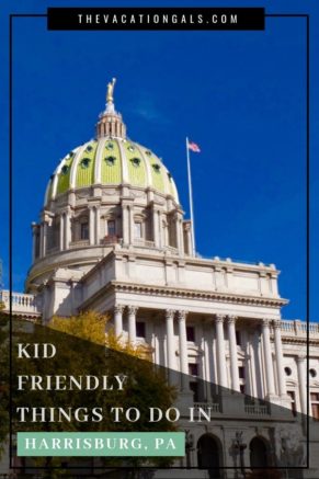 This fall my family was looking forward to experiencing the many kid friendly things to do in Harrisburg, Pennsylvania including the Pennsylvania State Capitol.
