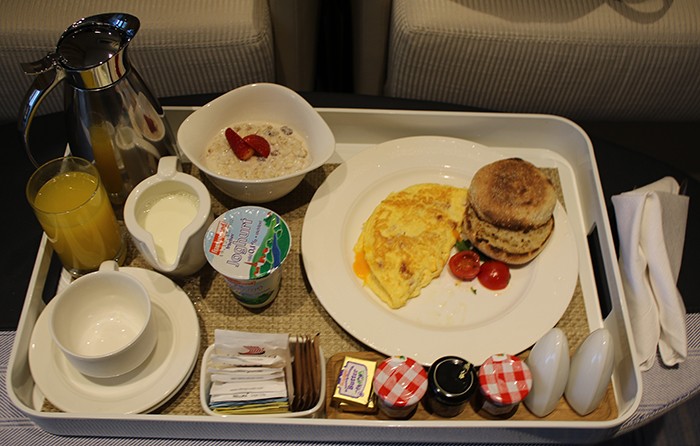 Room service is included in the price of your cruise; I enjoyed this option often for breakfast.
