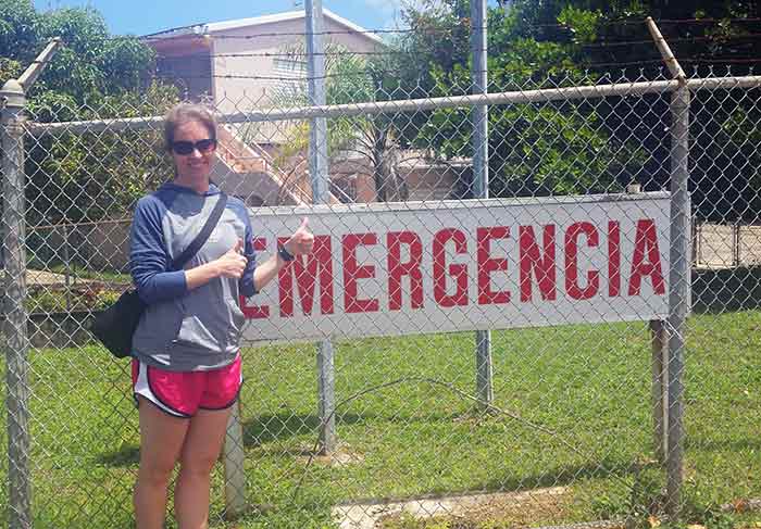 Emergency room in Puerto Rico